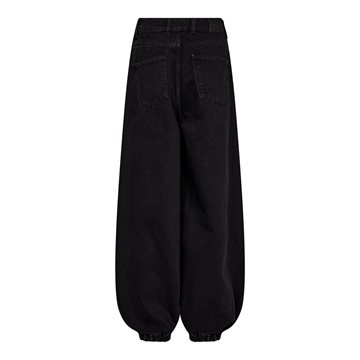 Haute L\' Amitié - Denim Harem Pant Black - Black